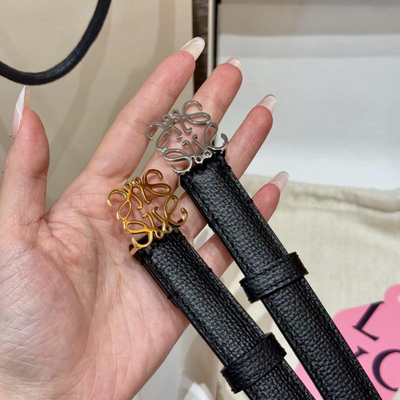 Loewe 20mm Leather Belt PYB122211