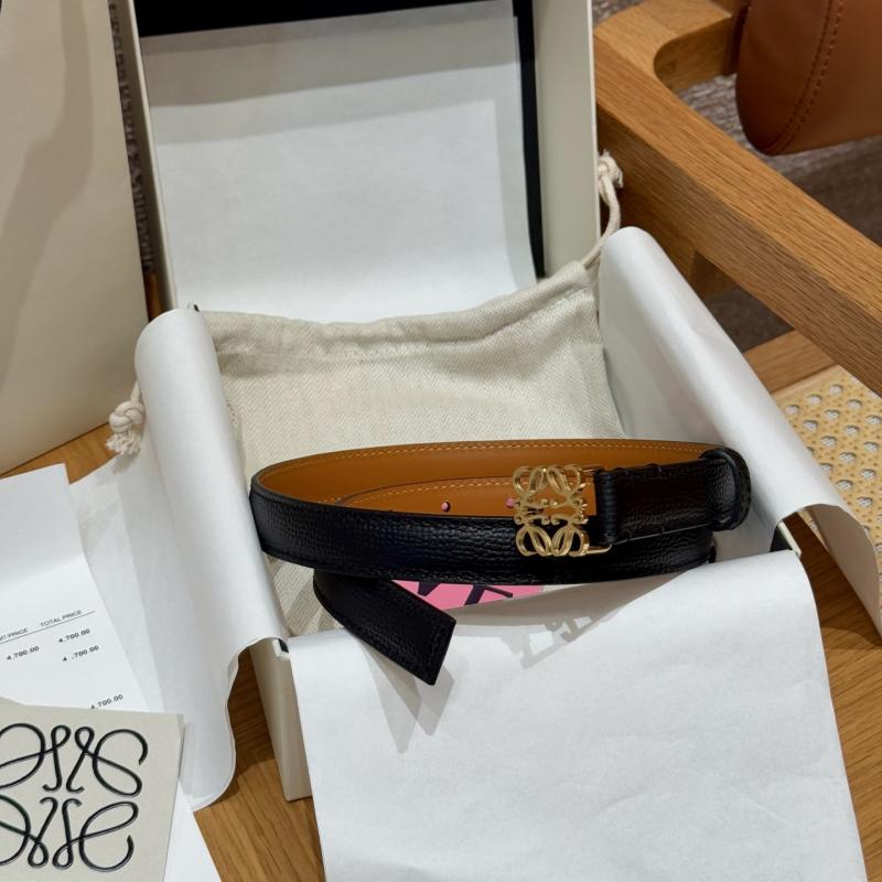 Loewe 20mm Leather Belt PYB122211