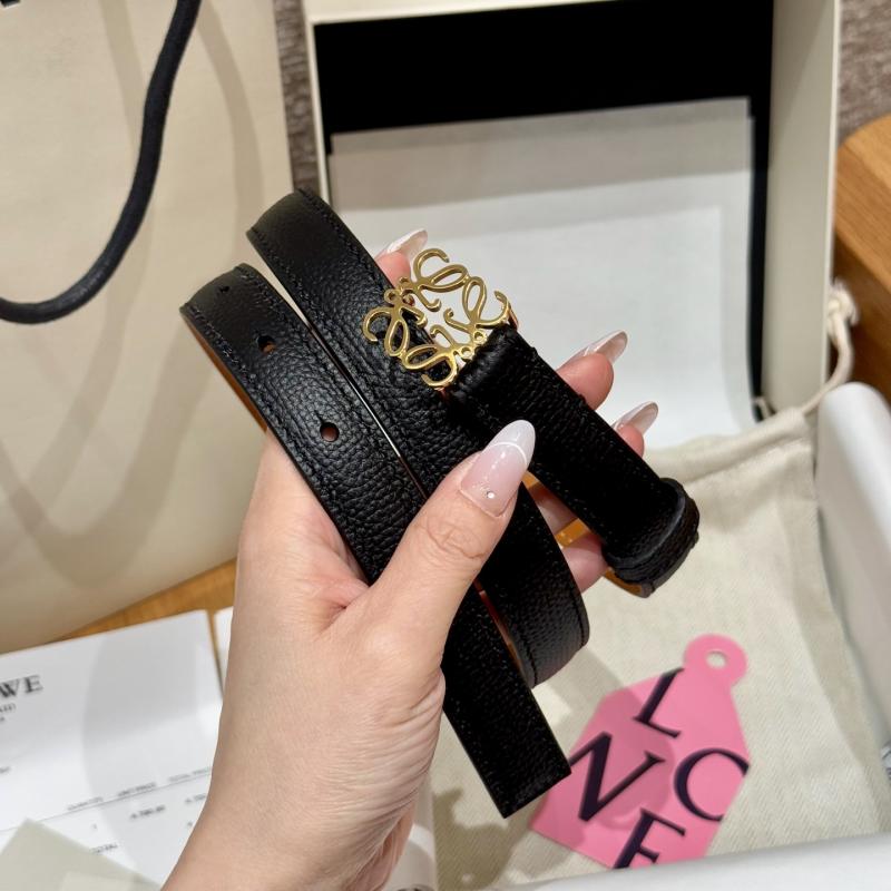 Loewe 20mm Leather Belt PYB122211