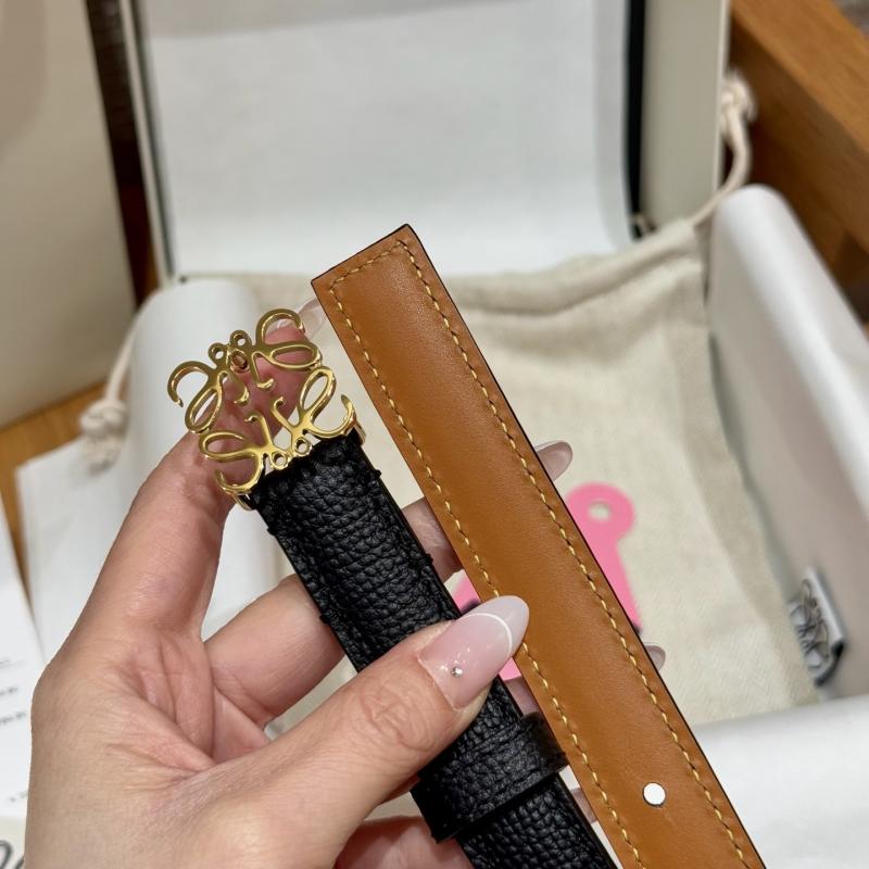 Loewe 20mm Leather Belt PYB122211