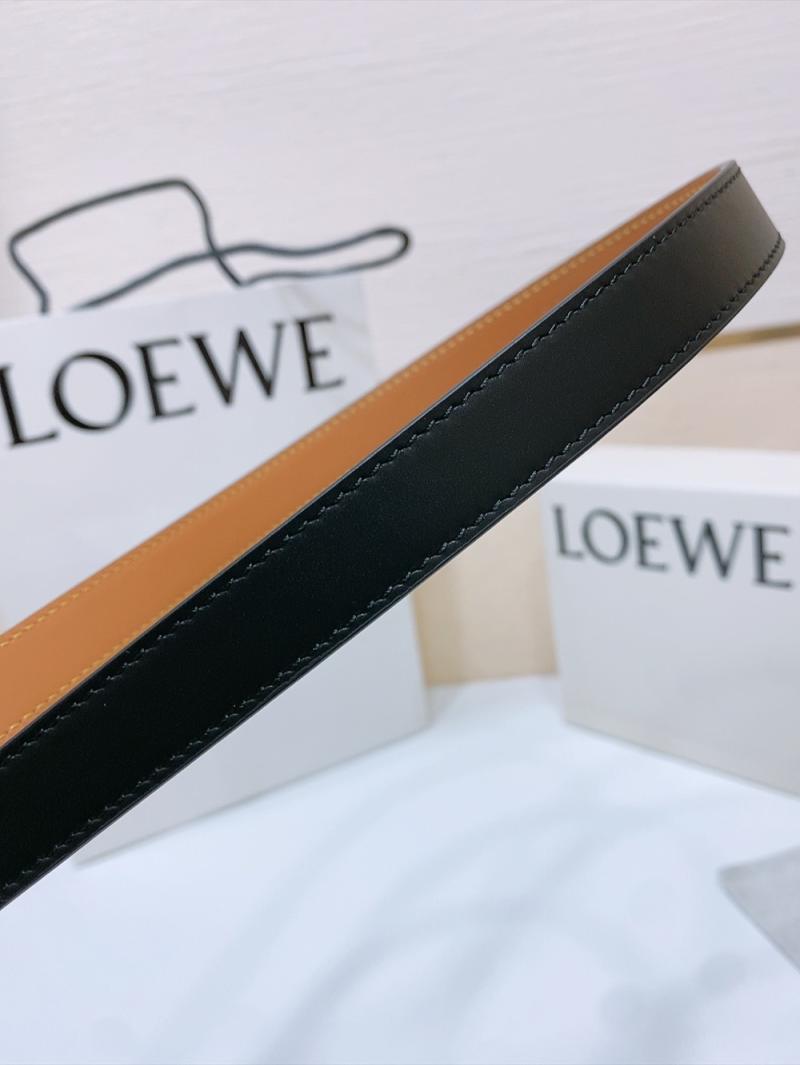 Loewe 20mm Leather Belt PYB122214