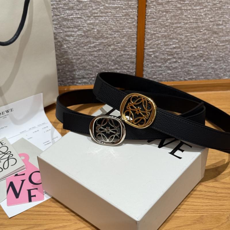 Loewe 28mm Leather Belt PYB122206