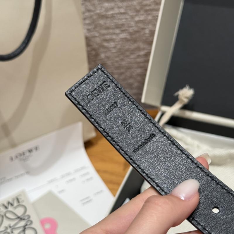 Loewe 28mm Leather Belt PYB122206
