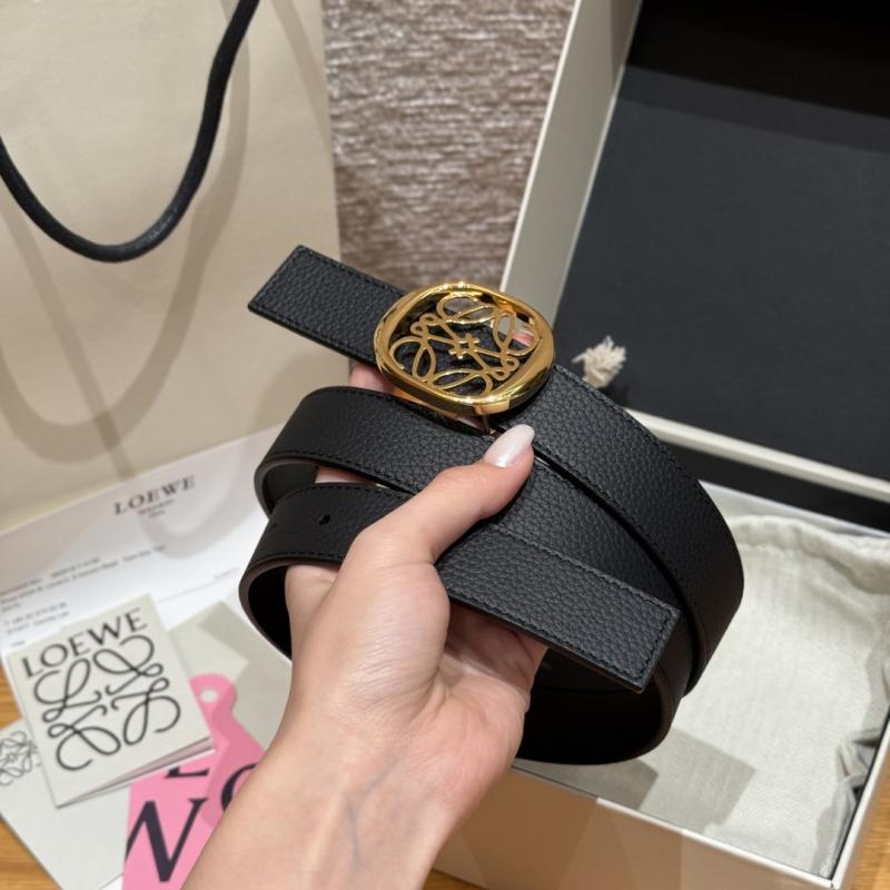 Loewe 28mm Leather Belt PYB122206