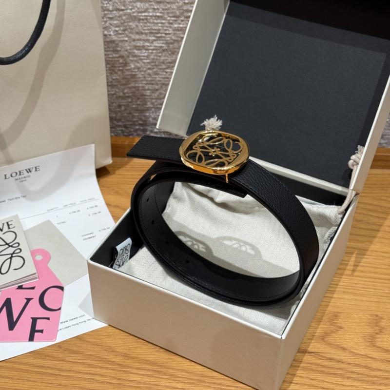 Loewe 28mm Leather Belt PYB122206