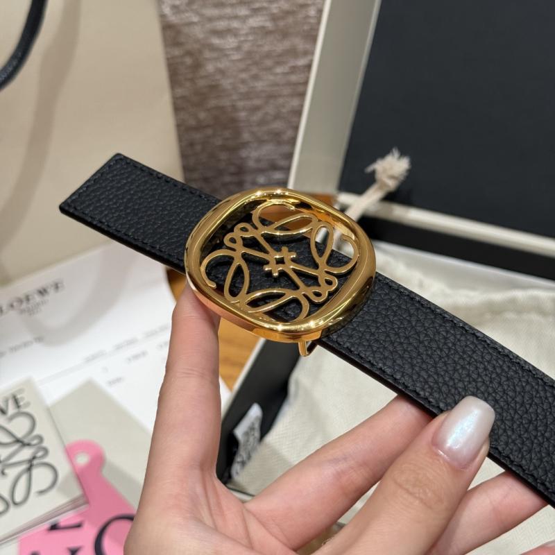 Loewe 28mm Leather Belt PYB122206