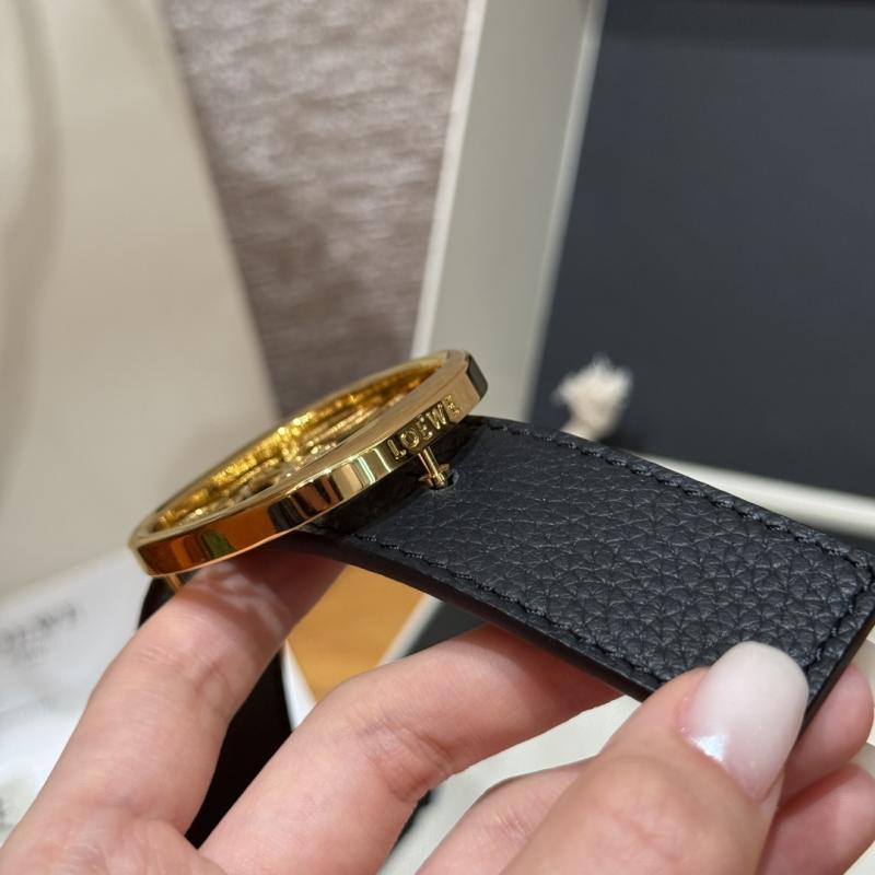 Loewe 28mm Leather Belt PYB122206