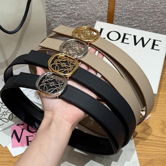 Loewe 28mm Leather Belt PYB122206