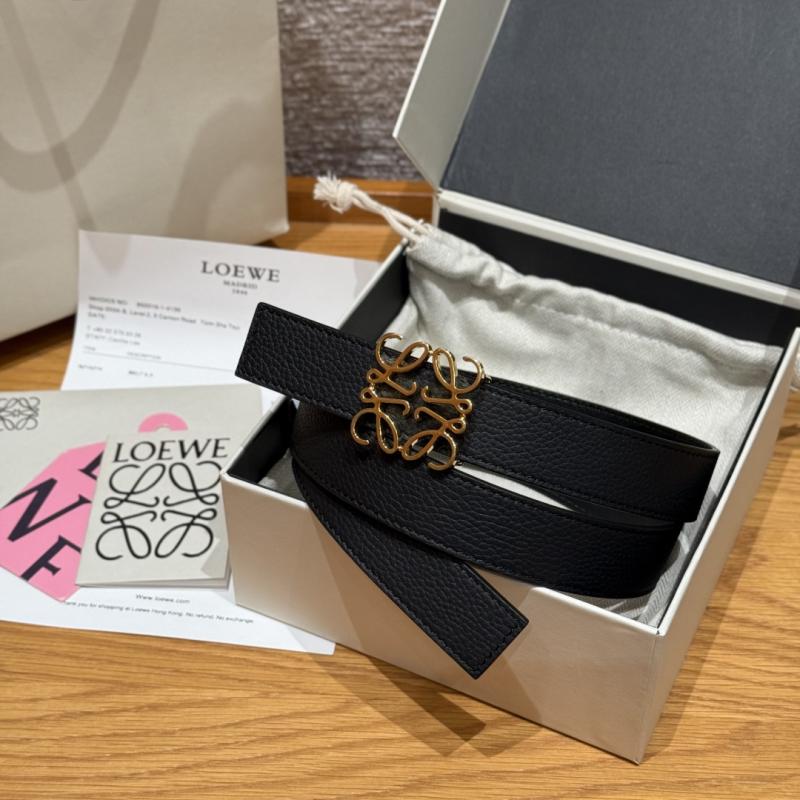 Loewe 28mm Leather Belt PYB122207