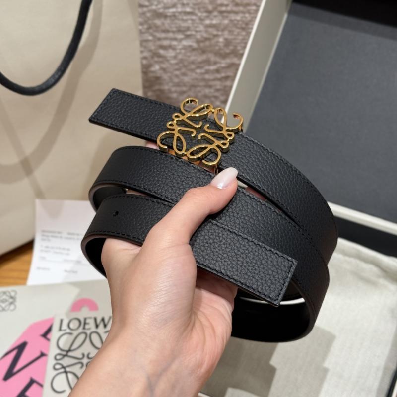 Loewe 28mm Leather Belt PYB122207