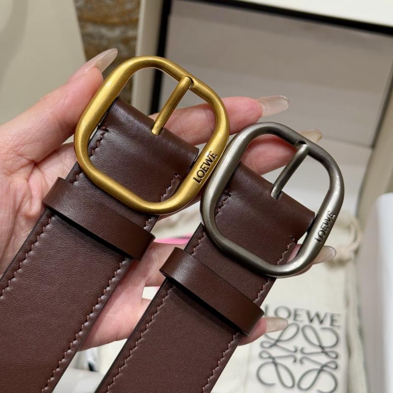 Loewe 35mm Leather Belt PYB122212