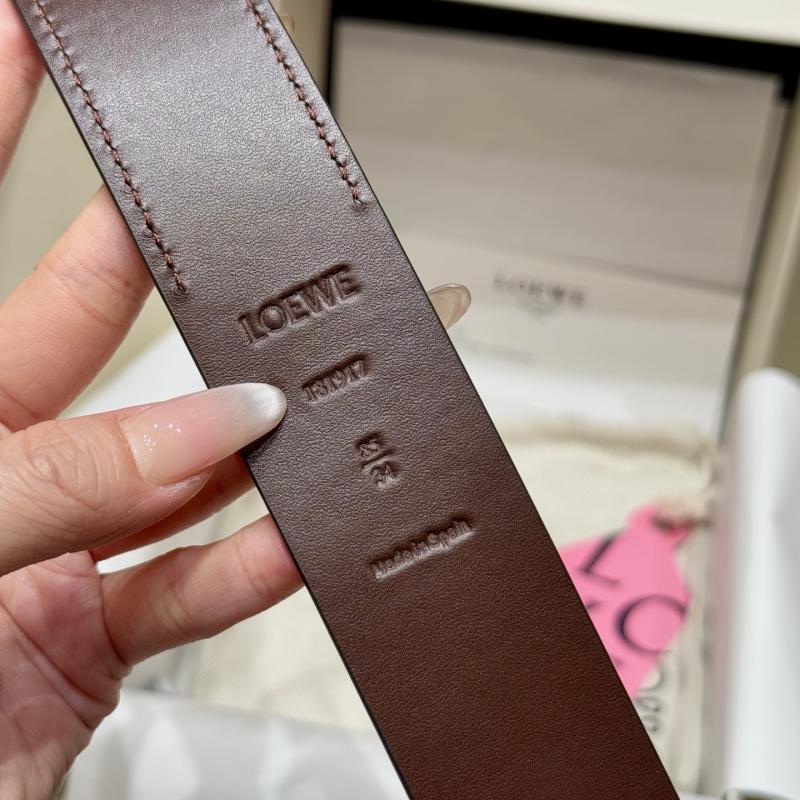 Loewe 35mm Leather Belt PYB122212