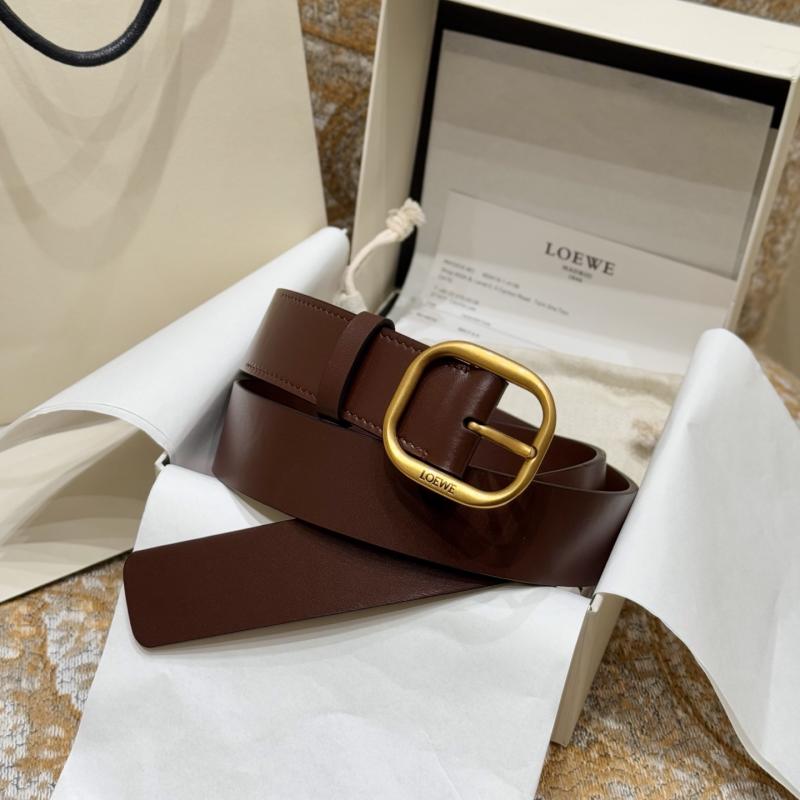 Loewe 35mm Leather Belt PYB122212