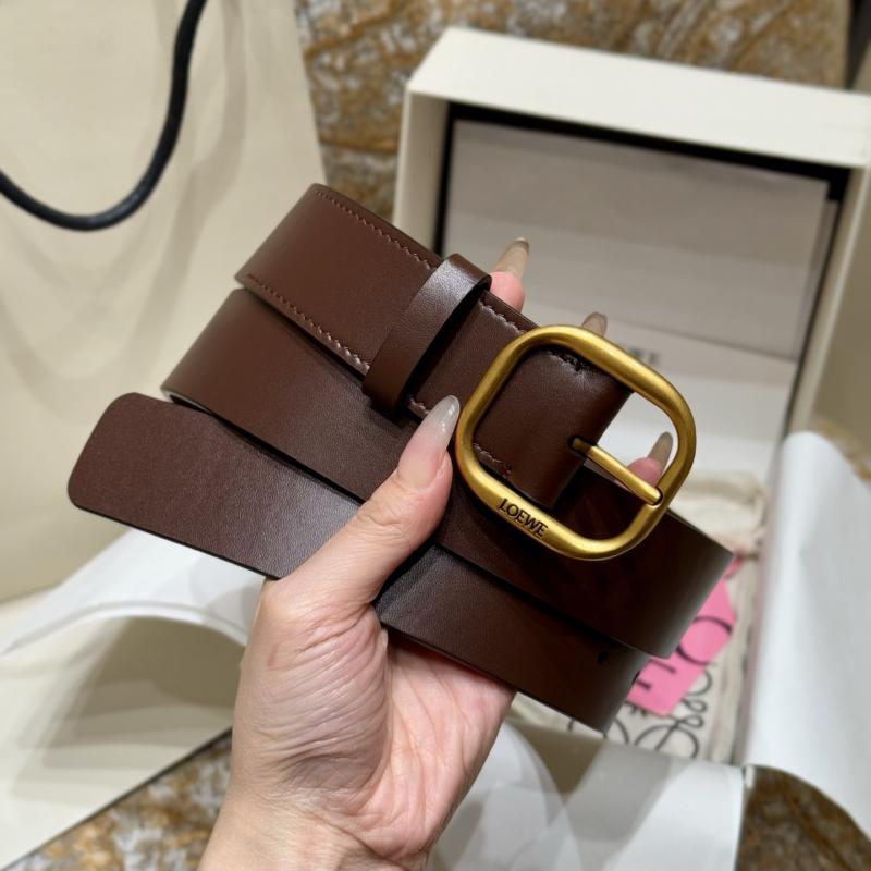 Loewe 35mm Leather Belt PYB122212