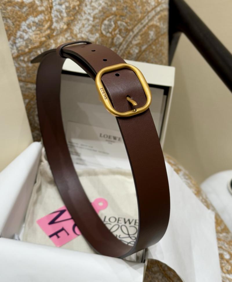 Loewe 35mm Leather Belt PYB122212