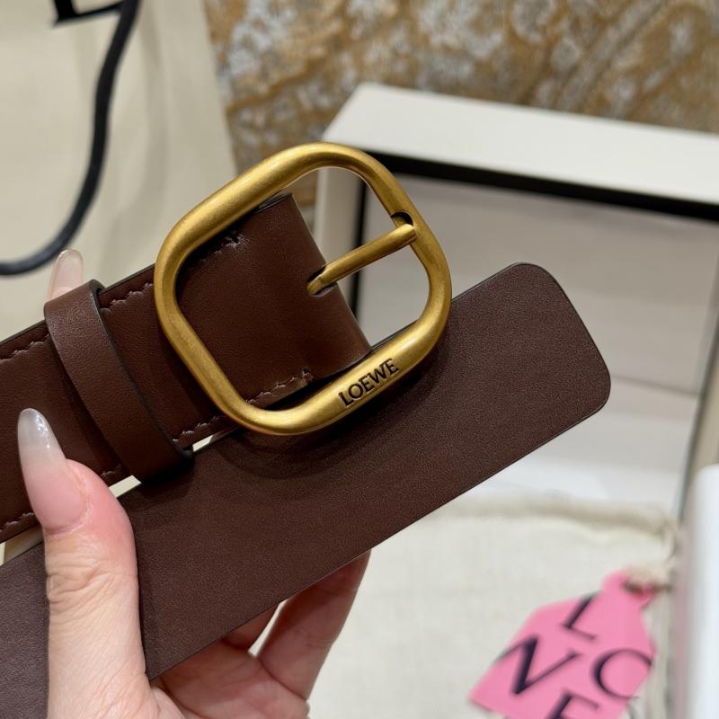 Loewe 35mm Leather Belt PYB122212