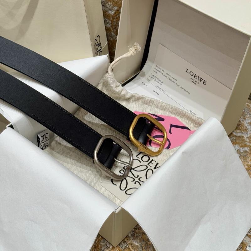 Loewe 35mm Leather Belt PYB122213