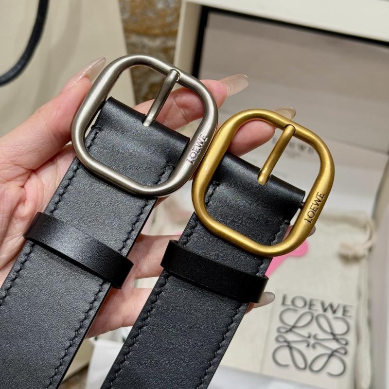 Loewe 35mm Leather Belt PYB122213