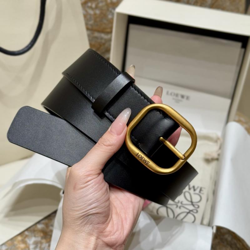 Loewe 35mm Leather Belt PYB122213