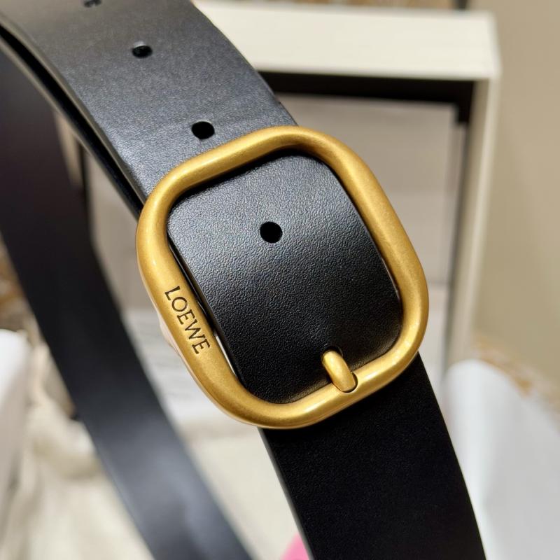Loewe 35mm Leather Belt PYB122213