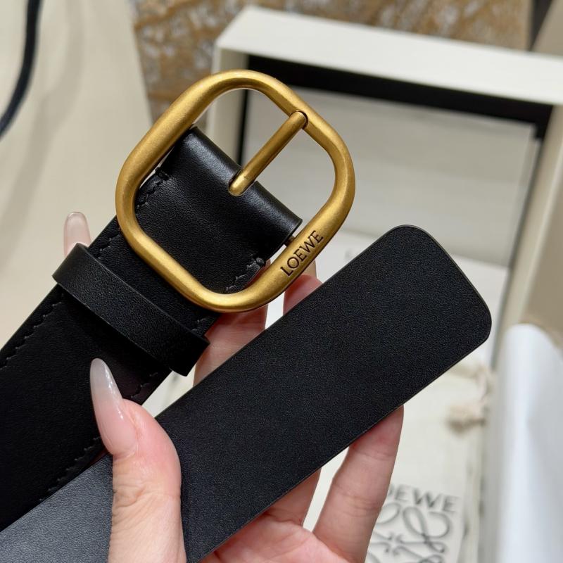 Loewe 35mm Leather Belt PYB122213
