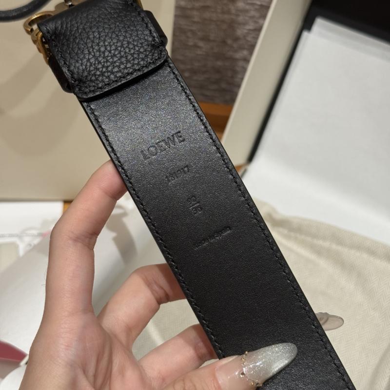 Loewe 40mm Leather Belt PYB122208