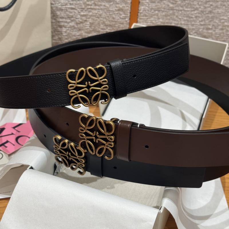 Loewe 40mm Leather Belt PYB122208