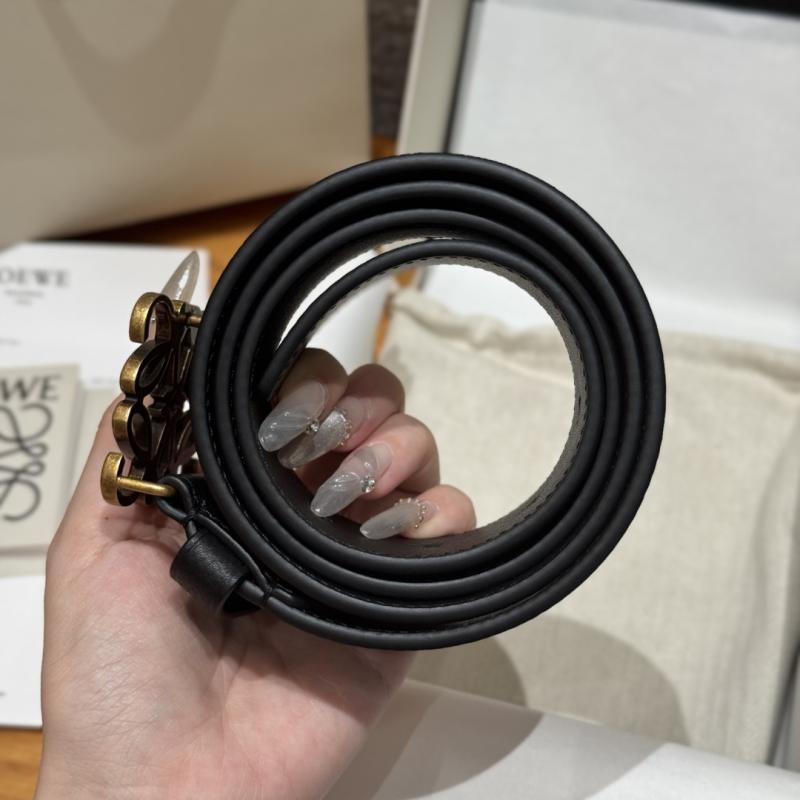 Loewe 40mm Leather Belt PYB122208