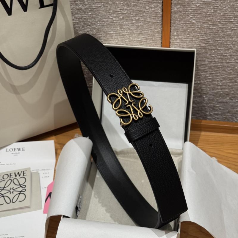 Loewe 40mm Leather Belt PYB122208