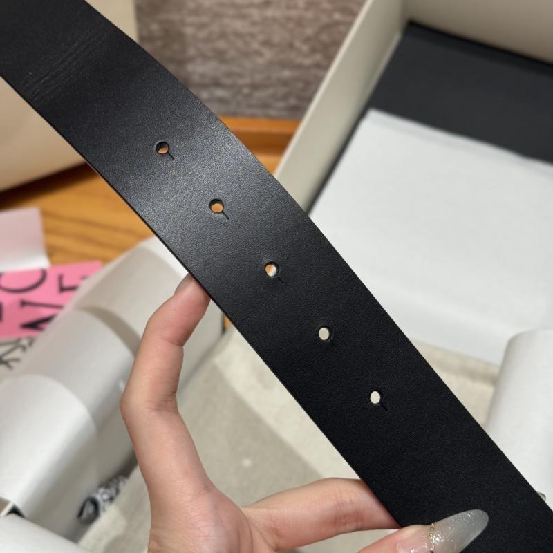 Loewe 40mm Leather Belt PYB122209