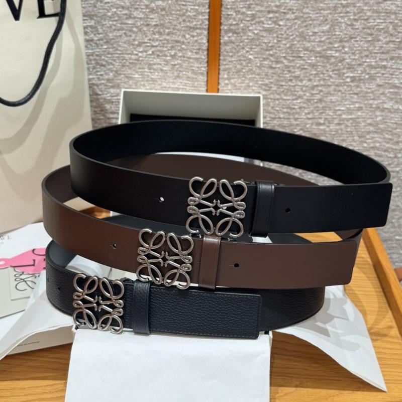 Loewe 40mm Leather Belt PYB122209