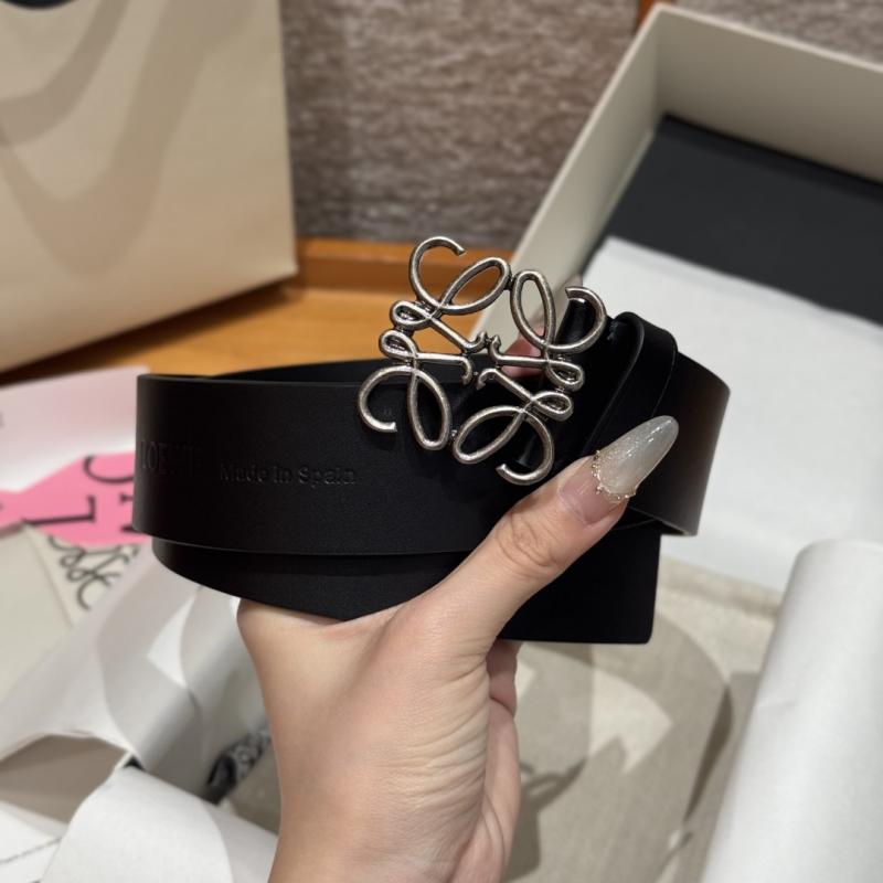 Loewe 40mm Leather Belt PYB122209