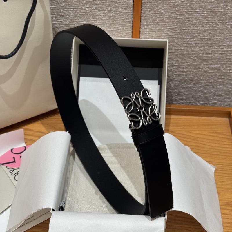 Loewe 40mm Leather Belt PYB122209