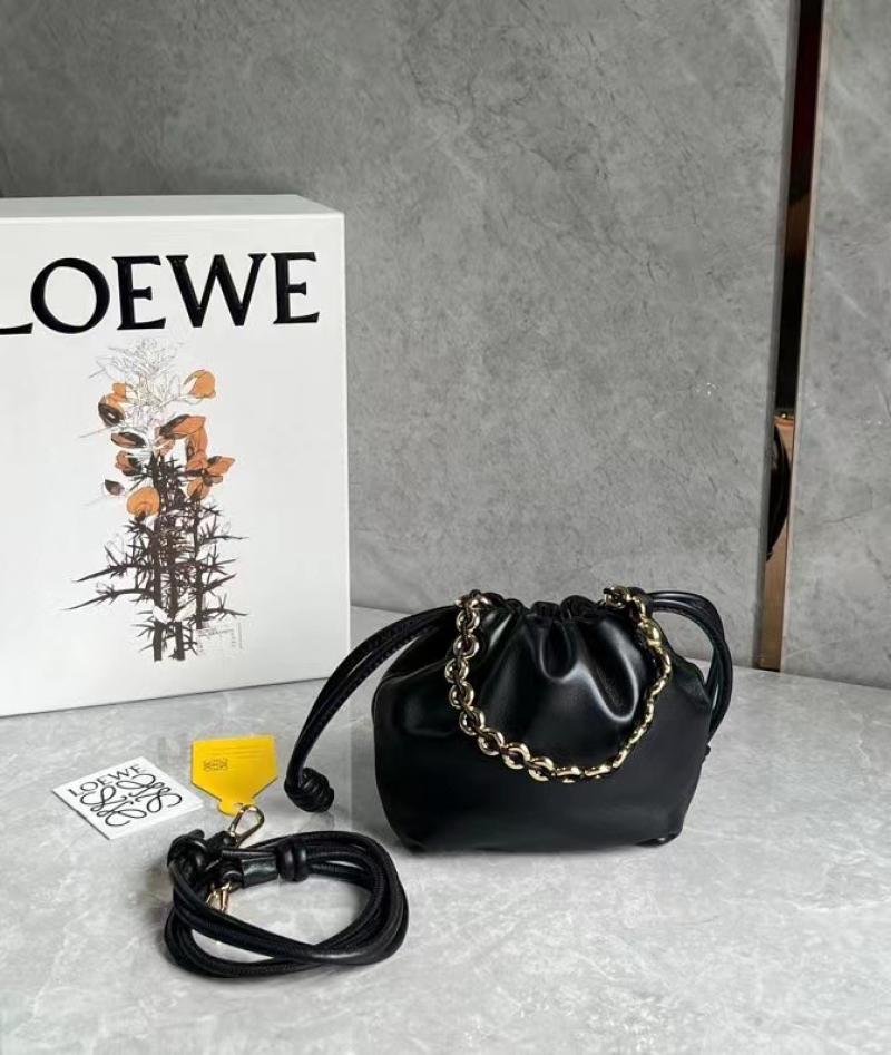 Loewe Flamenco Mini Purse Black L41235