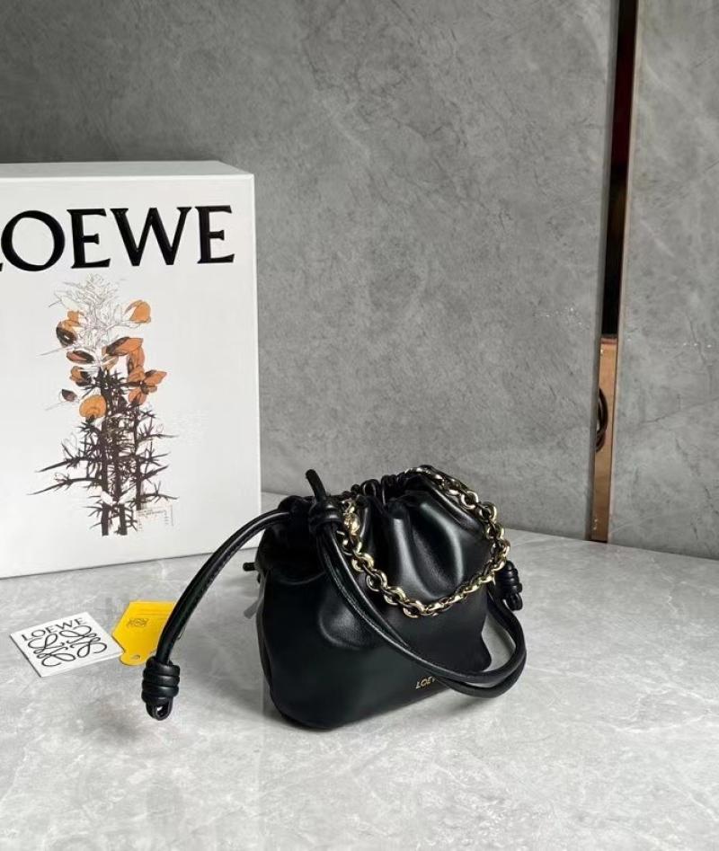 Loewe Flamenco Mini Purse Black L41235