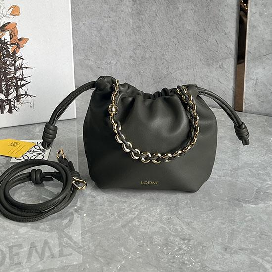 Loewe Flamenco Mini Purse Khaki L41235