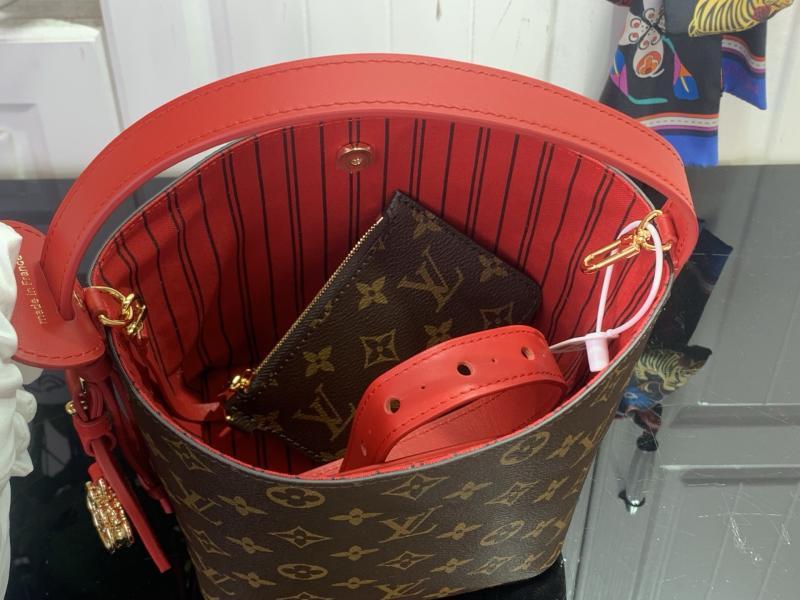 Louis Vuitton All In BB Red M28317