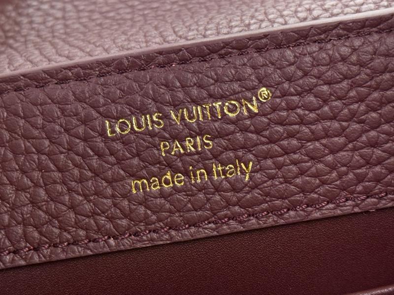 Louis Vuitton Capucines Mini Burgundy M14201