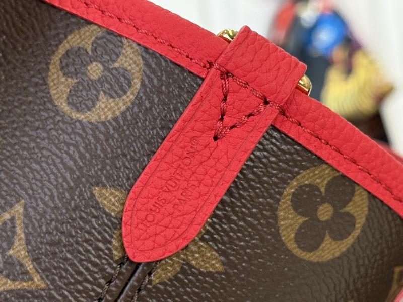 Louis Vuitton Neverfull Inside Out BB Red M28318