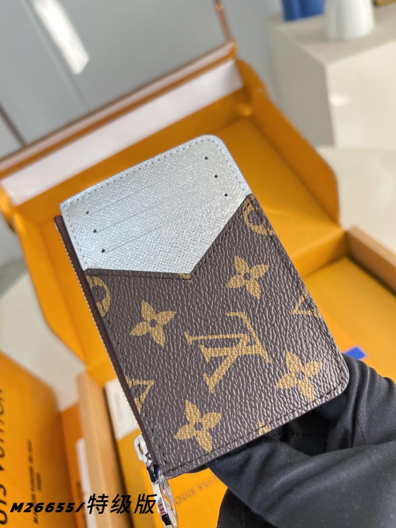 Louis Vuitton Romy Card Holder Silver M26655