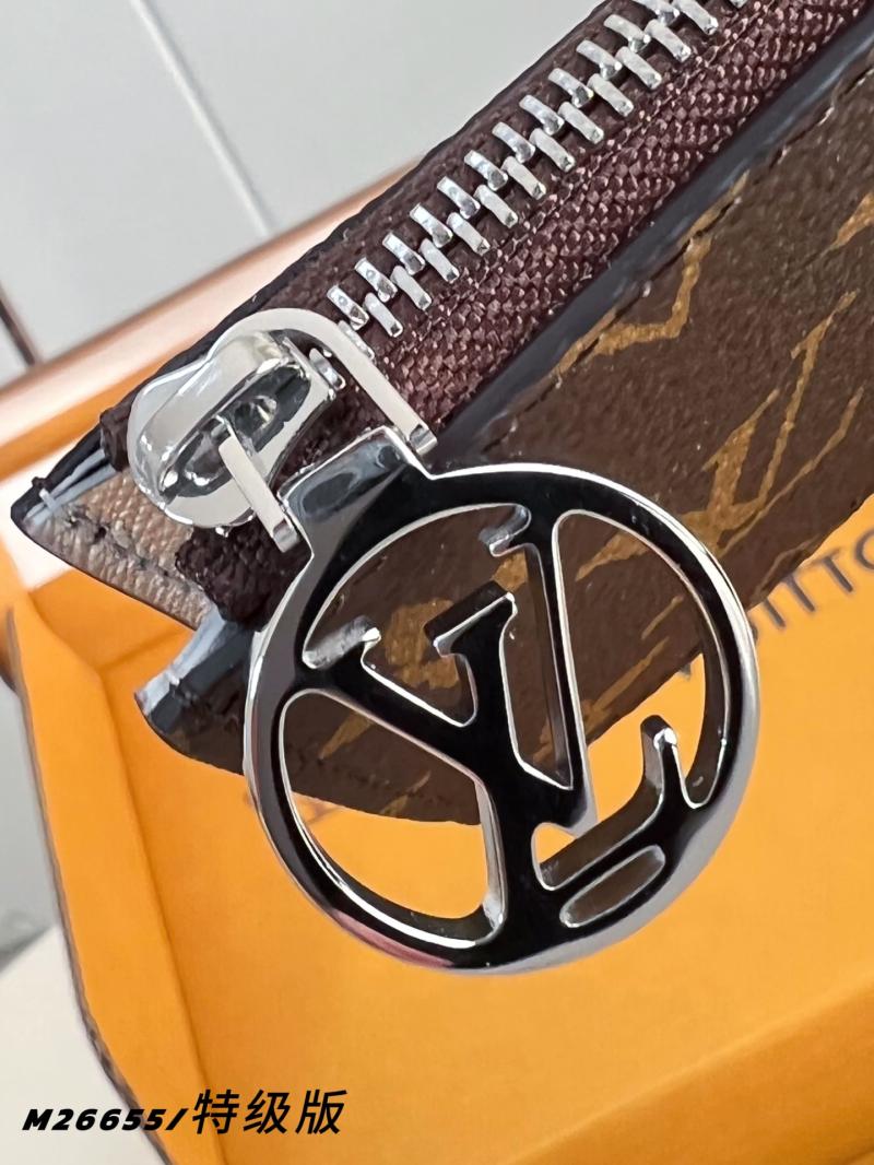 Louis Vuitton Romy Card Holder Silver M26655