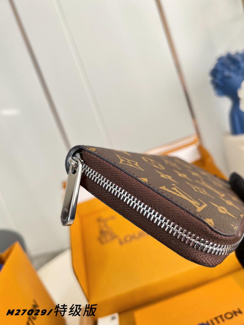 Louis Vuitton Zippy Wallet Silver M27029