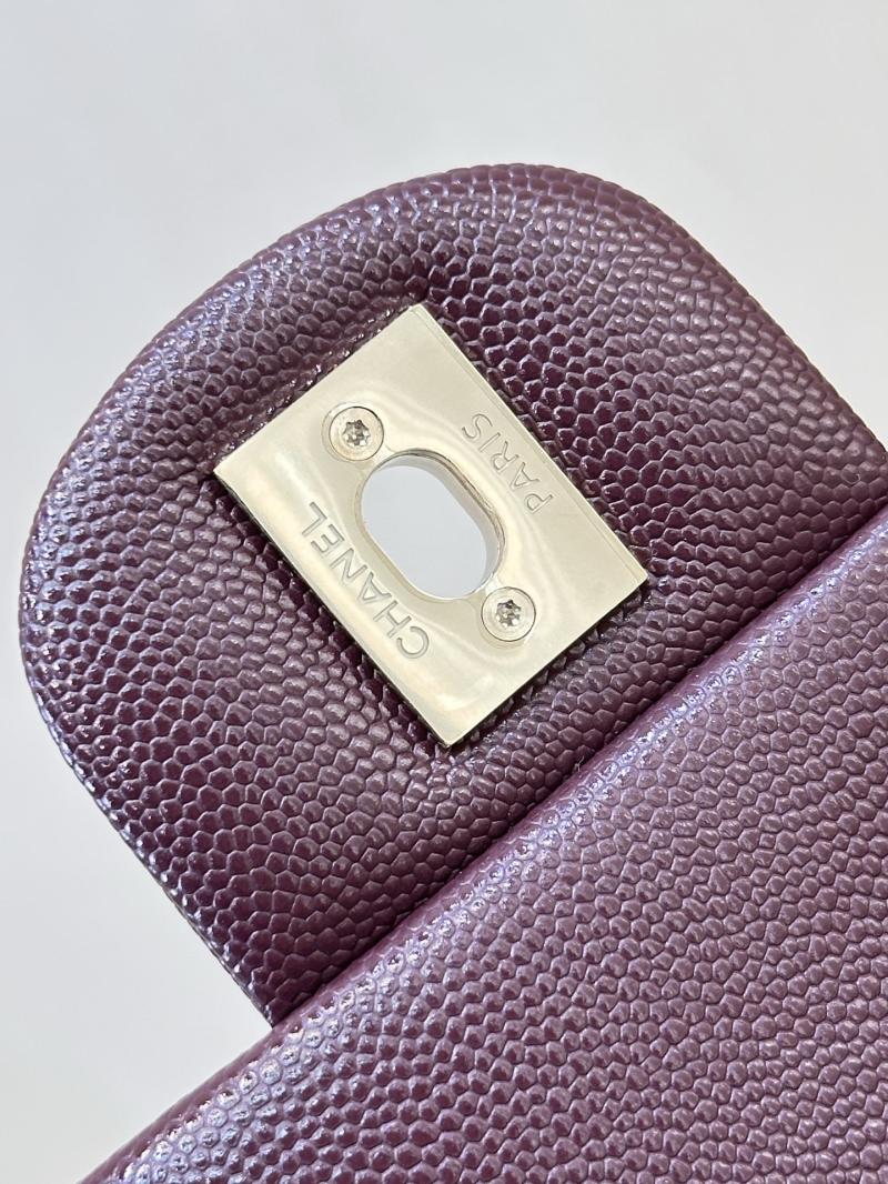 Medium Chanel Flap Bag Burgundy A01112