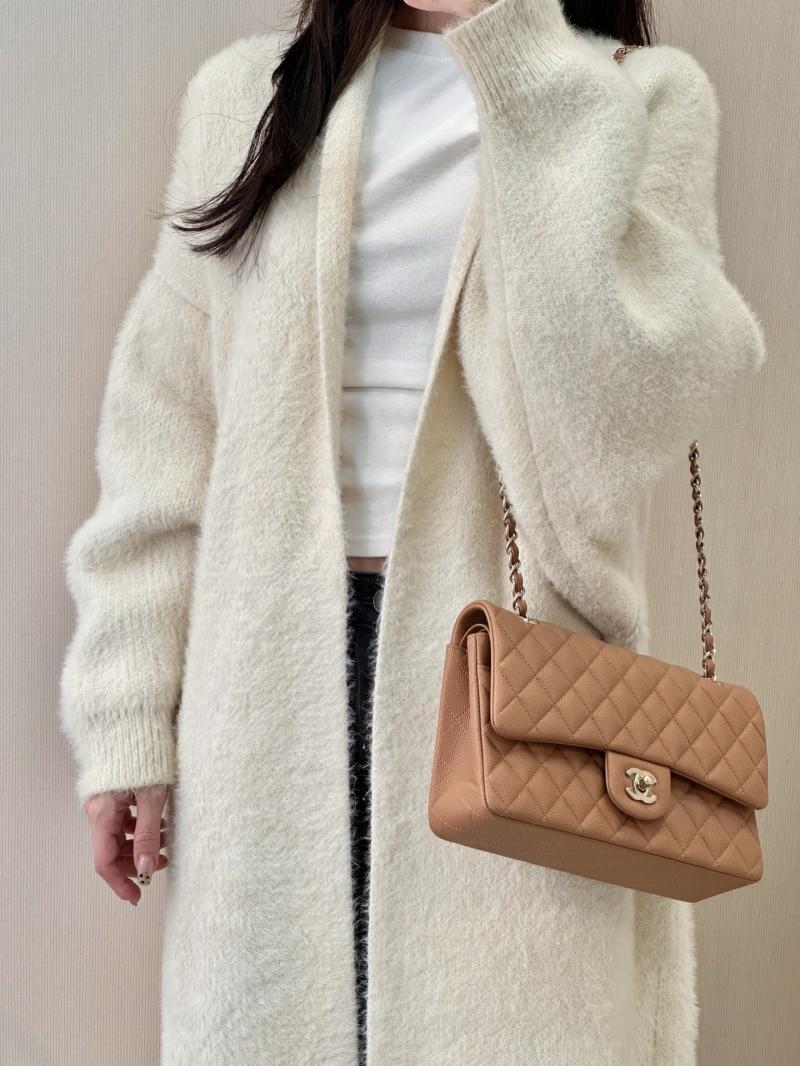 Medium Chanel Flap Bag Caramel A01112