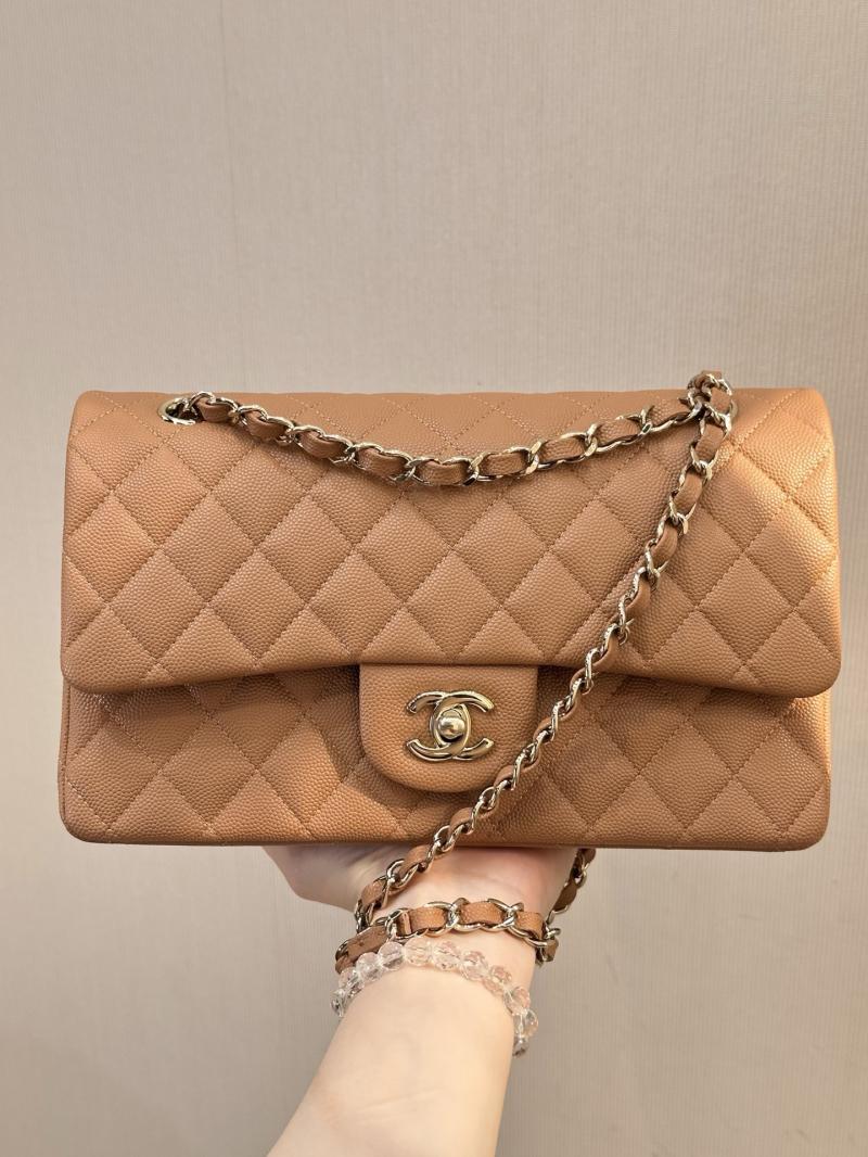Medium Chanel Flap Bag Caramel A01112