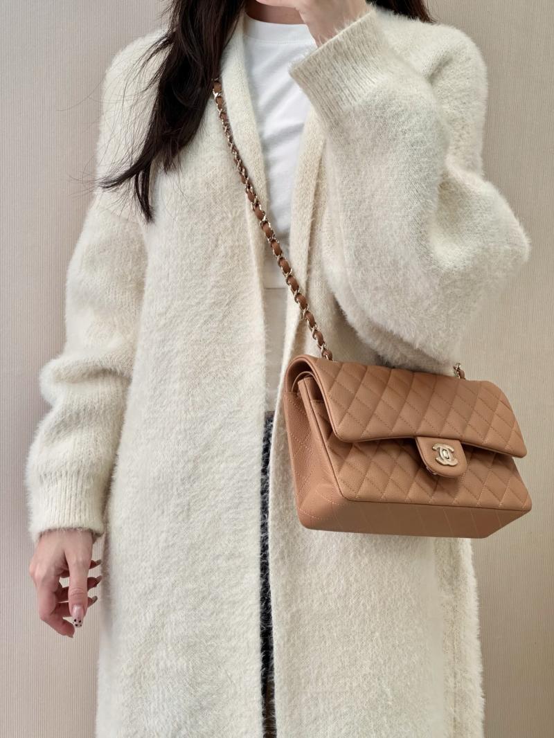 Medium Chanel Flap Bag Caramel A01112