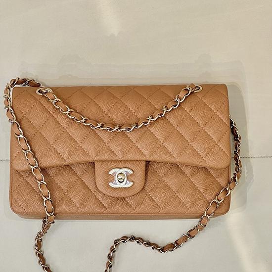 Medium Chanel Flap Bag Caramel A01112