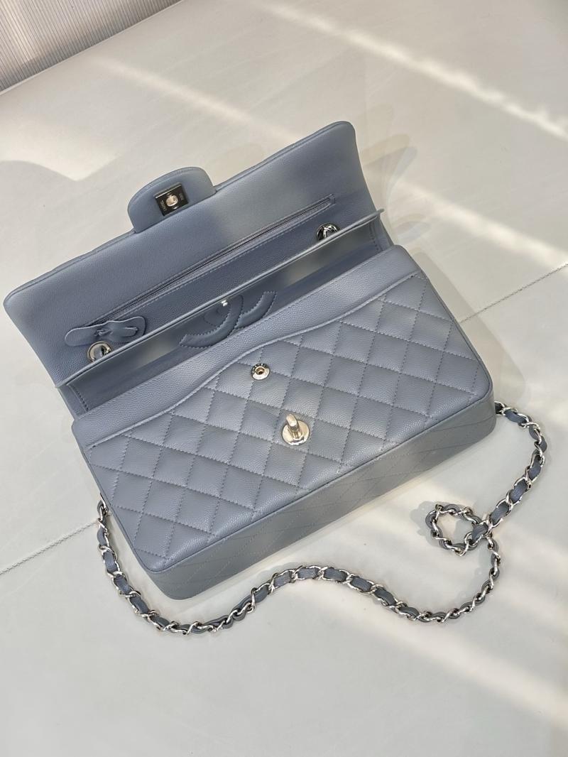Medium Chanel Flap Bag Dark Grey A01112