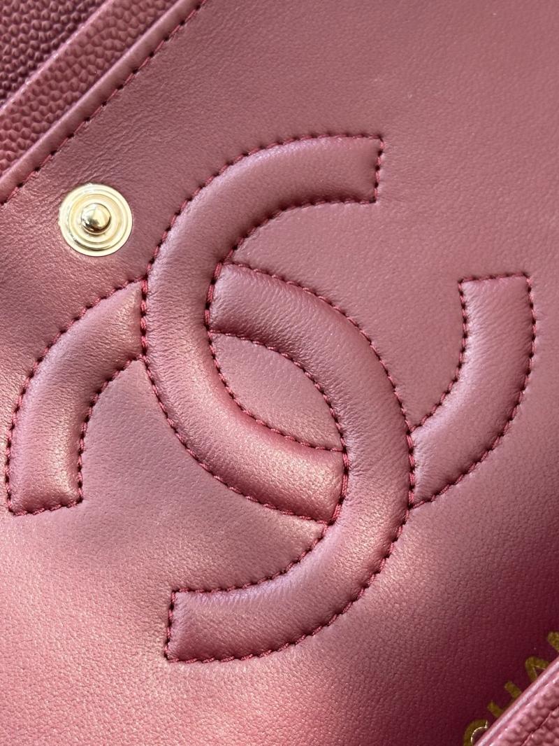 Medium Chanel Flap Bag Dark Red A01112