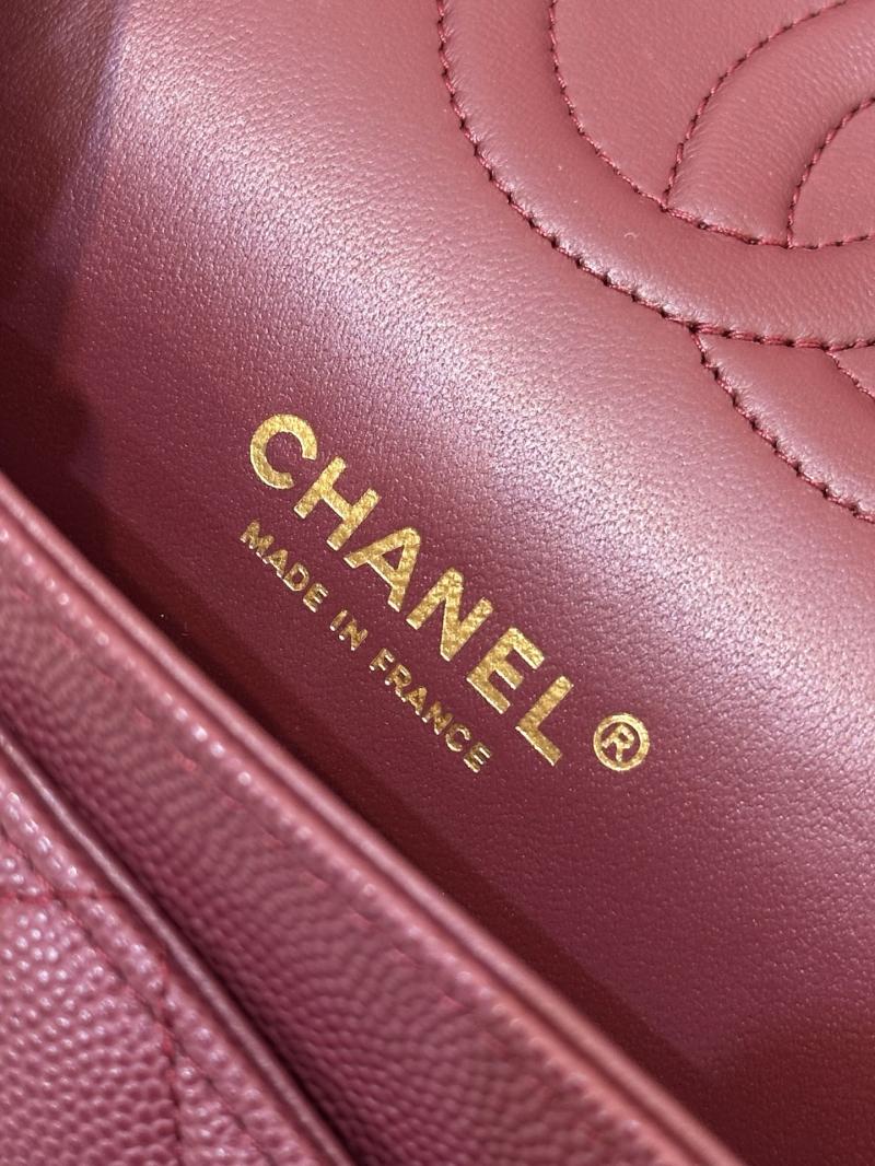 Medium Chanel Flap Bag Dark Red A01112